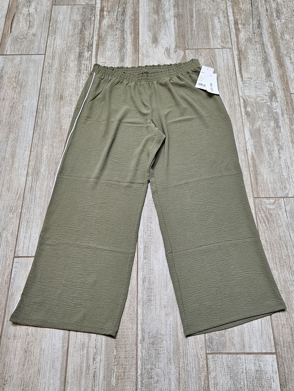 Chloe + Jasmine Washed Olive Pants
